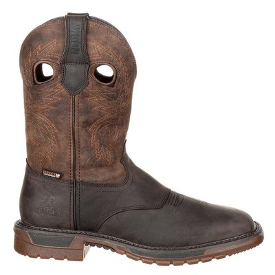 

Rocky Original Ride Flex 11-дюймовая водостойкая западная рабочая безопасность для мужчин в коричневом цвете, Коричневый, Rocky Original Ride Flex 11 Inch Waterproof Western Work
