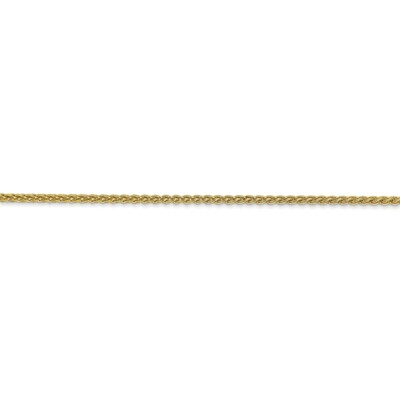 Pre-owned Spiga Real 10kt Yellow Gold 1.7mm  Chain; 16 Inch; Lobster Clasp