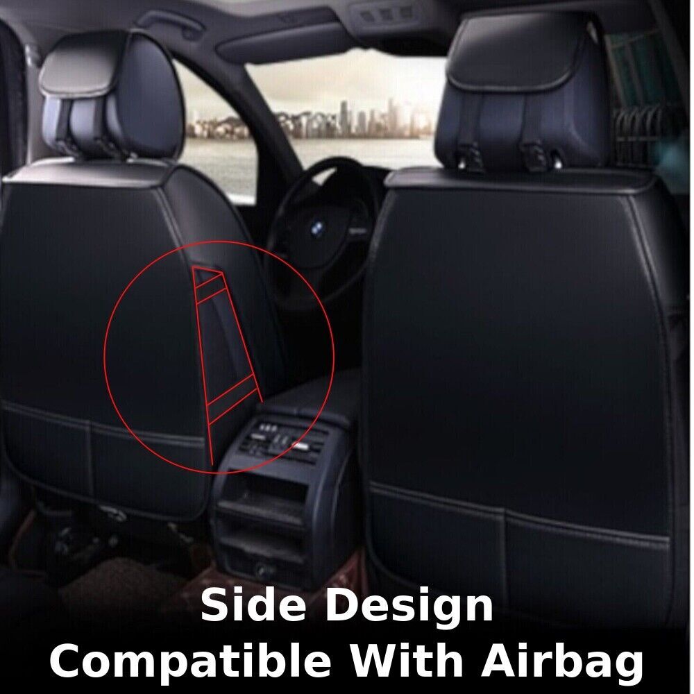 For Hyundai Elantra/Tucson/Sonata/Accent Leather Car Seat Cover Full Set Cushion