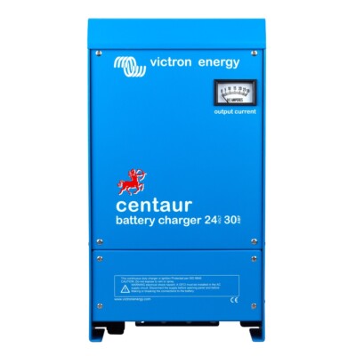 VICTRON CENTAUR CHARGER - 24 VDC 30AMP - 3-BANK - 120-240 VAC MFG# CCH024030000