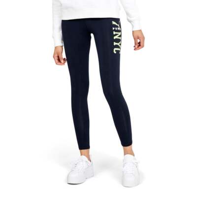 

Леггинсы Puma Nyc Golden Gloves женские синие спортивные повседневные 53633143, Синий, Puma Nyc Golden Gloves Leggings