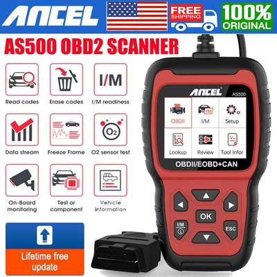 Automotive Car OBD2 Scanner OBDII Code Reader Check Engine Fault Diagnostic Tool