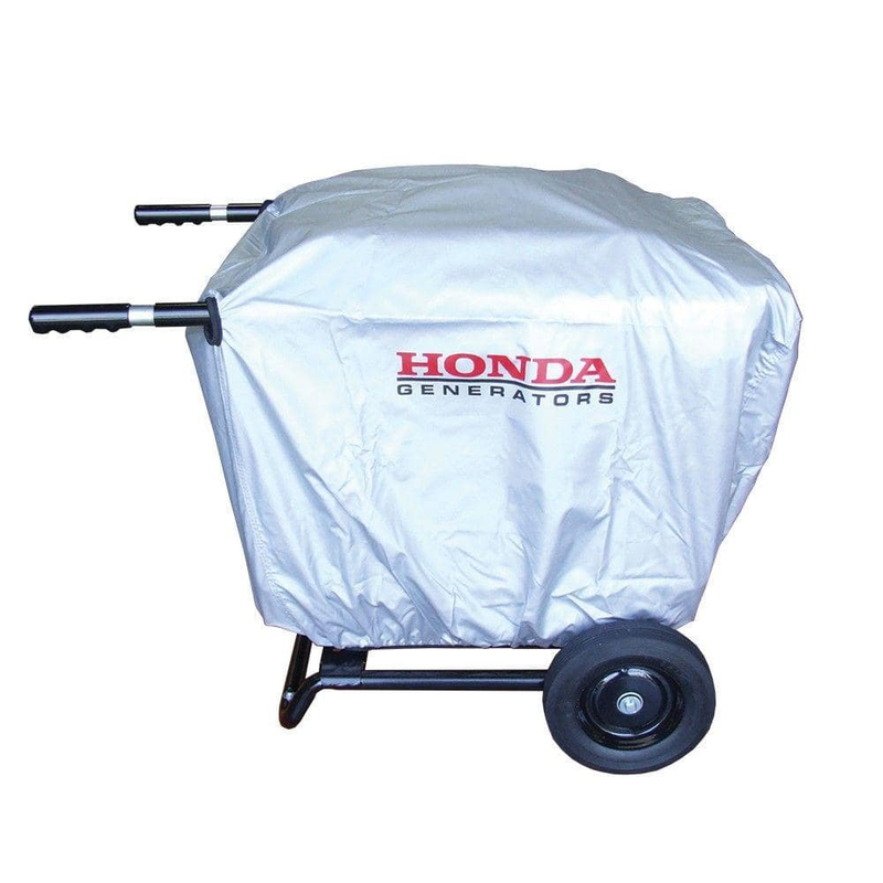 eu3000is generator cover with installed 2 wheel kit with handles (only)