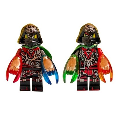 Ninjago Time Twins (Krux / Acronix) Custom Minifigure Read Description