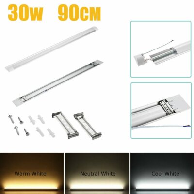 1/2/3/4/5FT LED Strip Lights Batten Tube Light Office Garage Ceiling Daylights