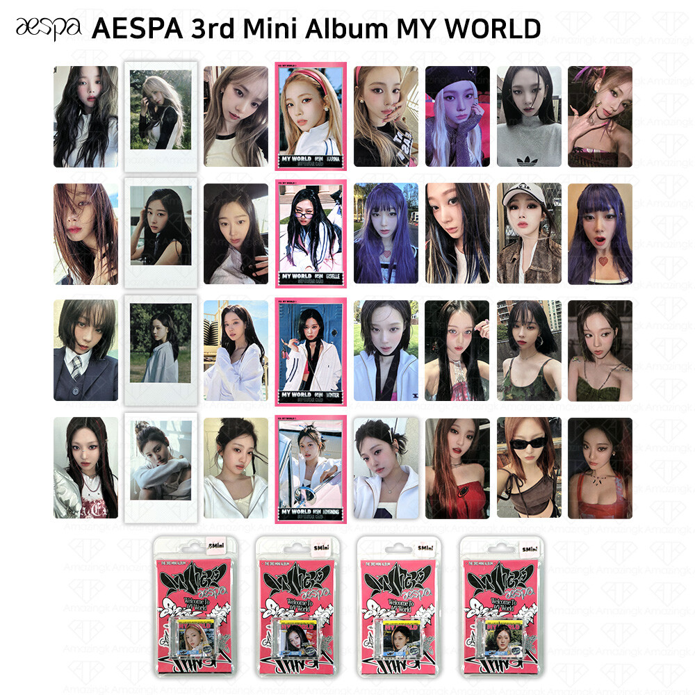 aespa カリナ ウィンター ジミンジョン フォトブック 写真集