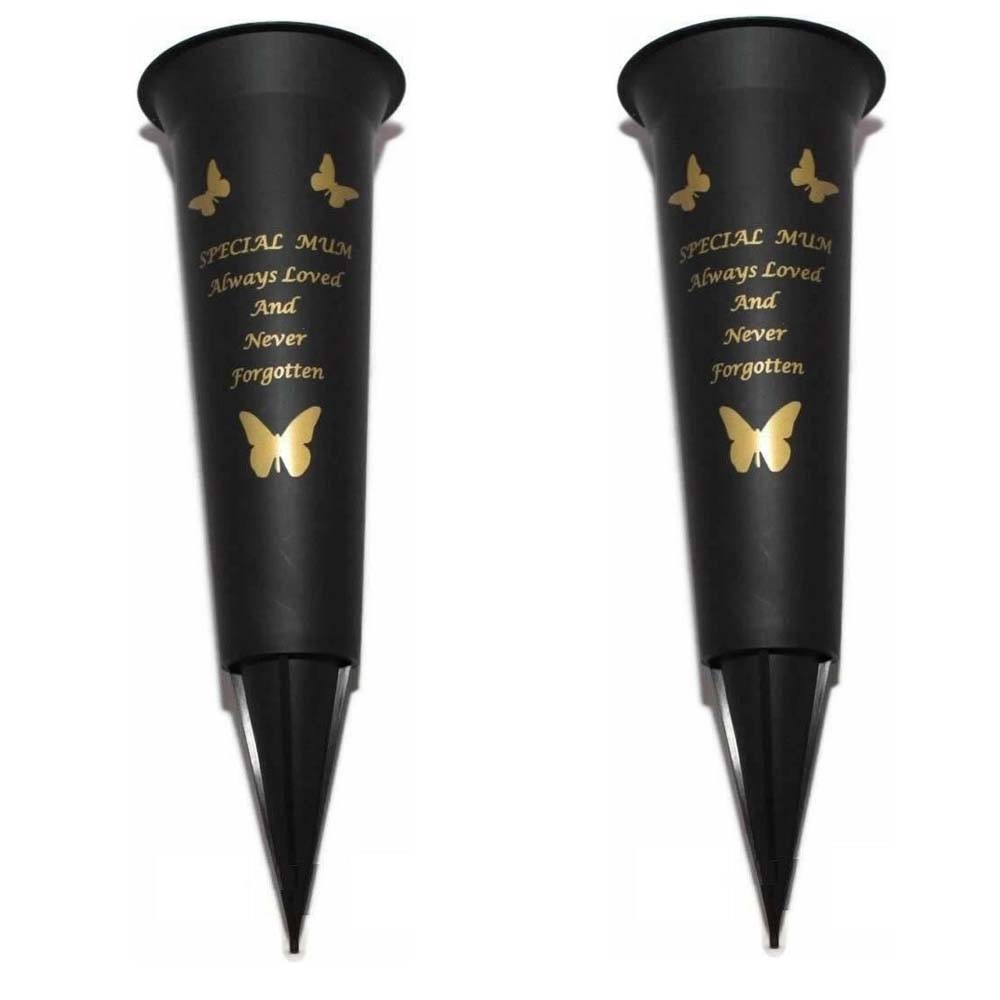 Special Mum Verse Graveside Memorial Grave Spiked Funeral Flower Holder