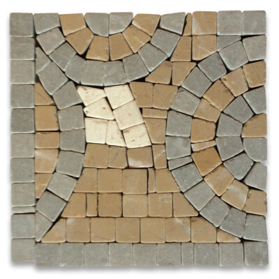 マーブルページ B3080CT Marble Mosaic Border Bathroom Decorative Insert Tile