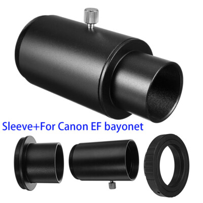 1.25'' Extension Tube and Telescope Mount Camera Adapter T-Ring For Canon EOS US