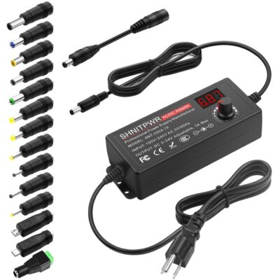 SHNITPWR 3V ~ 24V 3A 72W Power Supply Adjustable DC 3V 5V 6V 9V 12V 15V 16V 1...