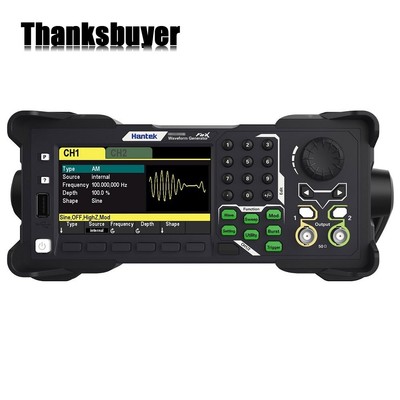 Hantek HDG3102B 5-1 Arbitrary Waveform Generator Frequency Meter 4.3'' TFT LCD