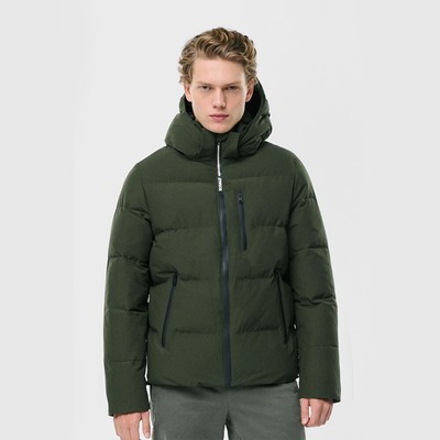 

Ecoalf Bazon Куртка Мужская лесная ночь, Зеленый, Ecoalf Bazon Jacket