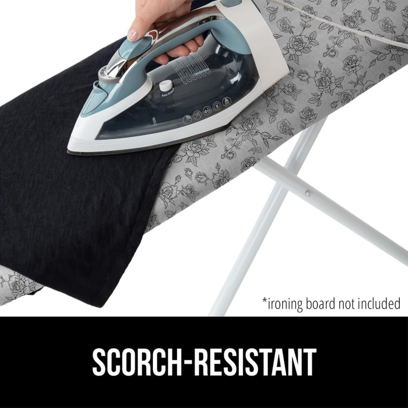 Reflective Silicone Ironing Board Cover, Resist Scorching and Staining, 15x54, H
