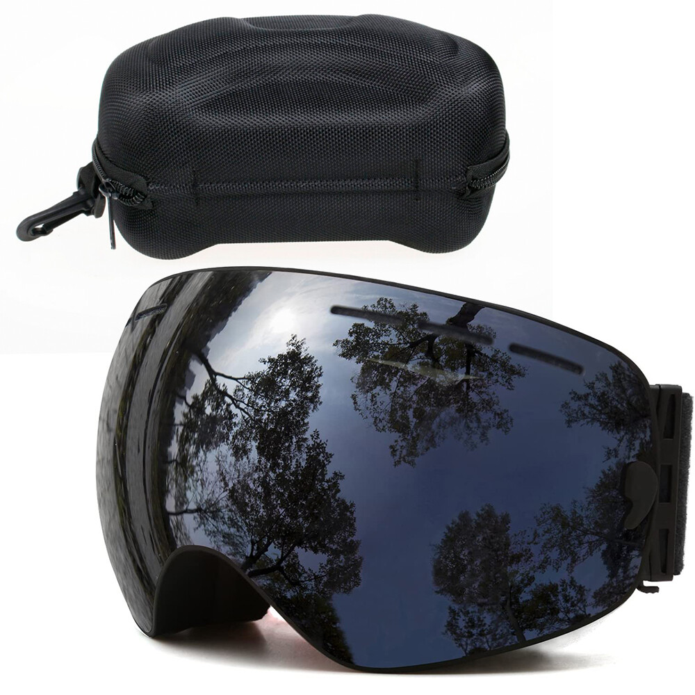 Anti-fog Magnetic Double Layer Ski Goggles UV400 Snowboard Goggles Men Women