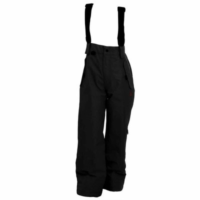 Turbine Kids Youth Rodeo Snow Ski Pants Bib- Boys Size XS 4-5 kids NWT Black
