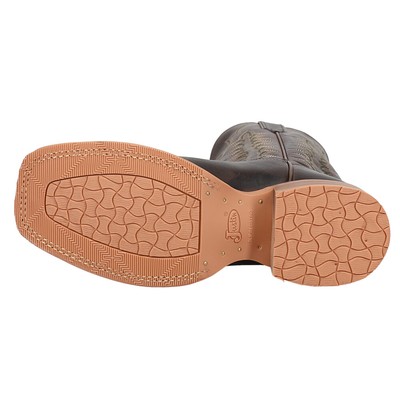 JUSTIN BOOTS JUSTIN BOOTS LYLE SQUARE TOE COWBOY MENS BROWN CASUAL BOOTS CJ2031