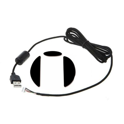 PTFE USB Cable Line Mouse Mice Stickers Feet Skates Pads For Logitech G500 G500s