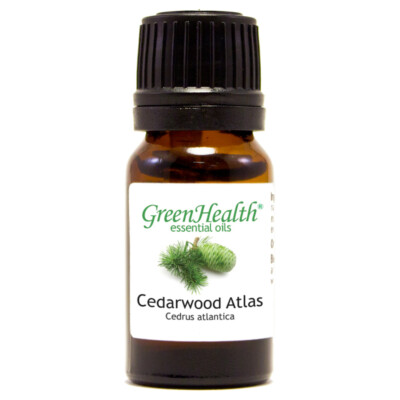 GreenHealth Cedarwood Atlas Essential Oil 100% Pure Many Sizes Free Shipping