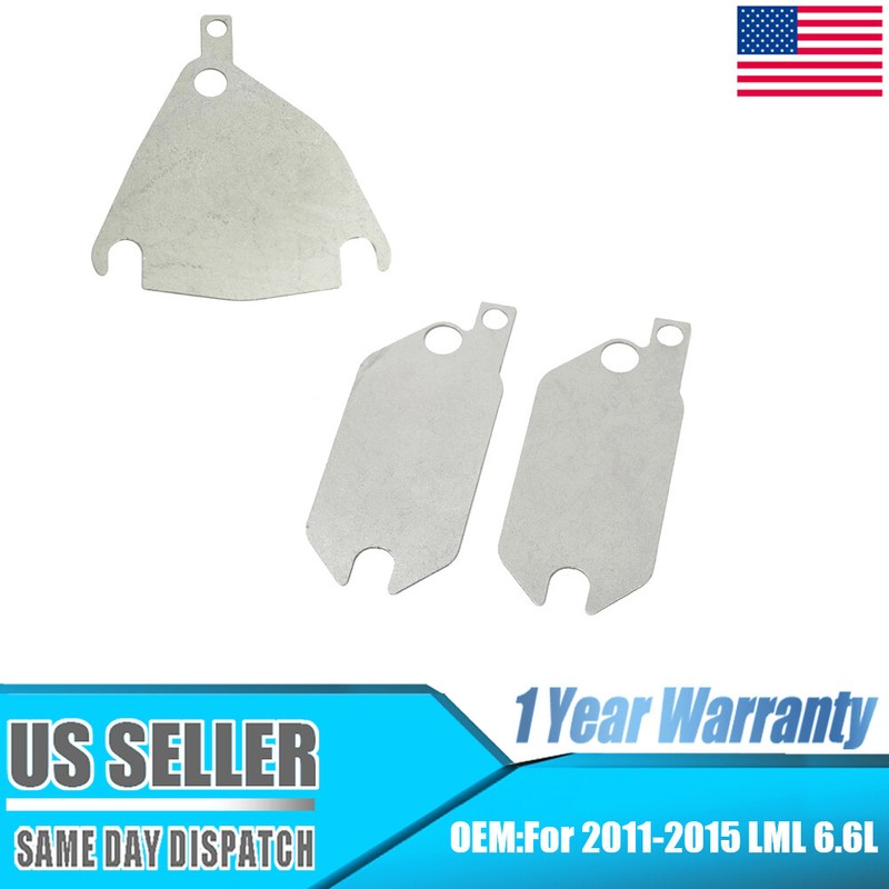 3X EGR Pressure Testing Plates For 20112015 LML Duramax 6.6l GMC Turbo