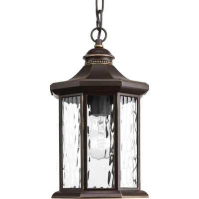  Progress Lighting P6529-20 Edition 1-Light Antique Bronze Outdoor Hanging Light