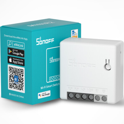 SONOFF Mini R2 DIY Smart Wifi Switch 2-way Control For Alexa/Google Home eWelink