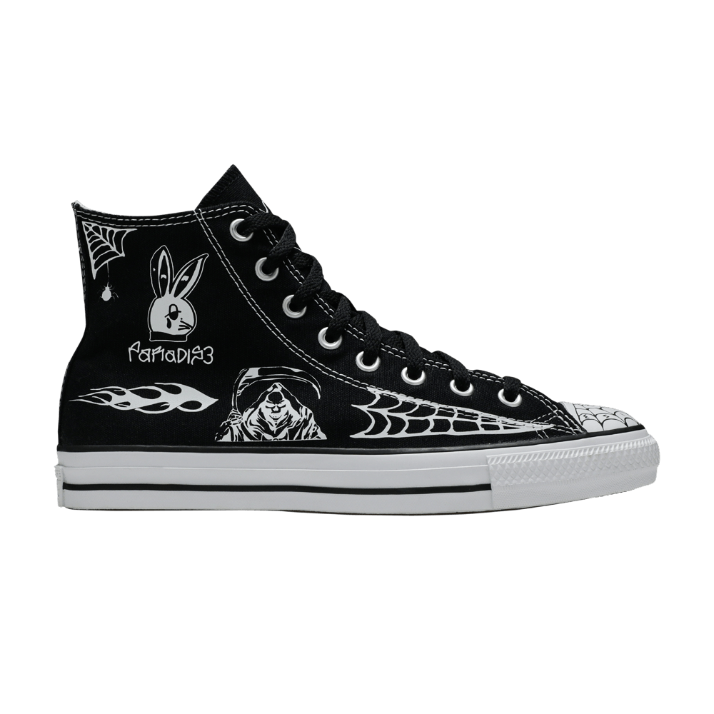Pre-owned Converse Sean Pablo X Chuck Taylor All Star Pro High Black 167952c In Black/white/white