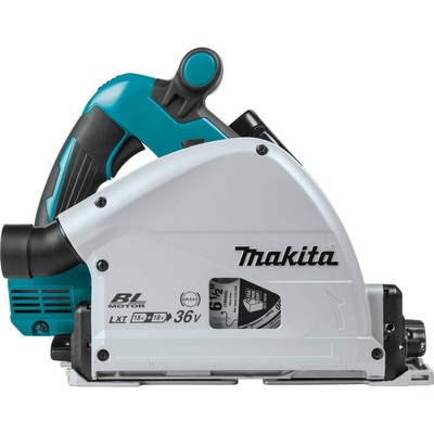 Makita XPS01PTJ 18V X2 Li-Ion 6-1/2 in. Plunge Circular Saw Kit (5 Ah) New