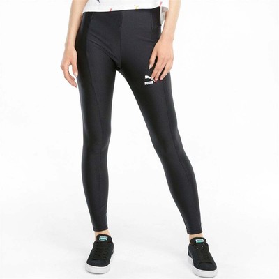 

Леггинсы Puma Classics Shiny High Waist Womens Black Athletic Casual 531610-01, Черный, Puma Classics Shiny High Waist Leggings