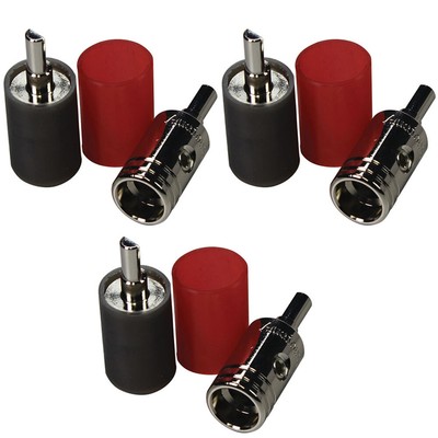 (Pack of 3) New Audiopipe PBWR4 Audiopipe 4 Gauge Wire Reducer