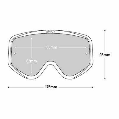 Spy Optik Woot Rennen Brille Abreißvisiere Dh Mountainbike BMX 10 Packung
