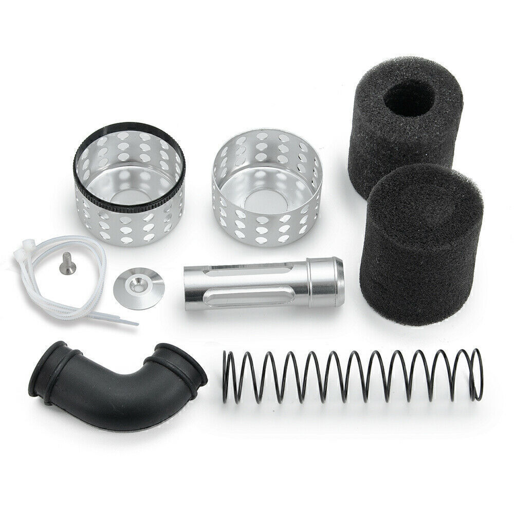 Upgrade Air Filter Cleaner For 1/8 Oil Motor Engine Power Off-Road Truck  RC Car