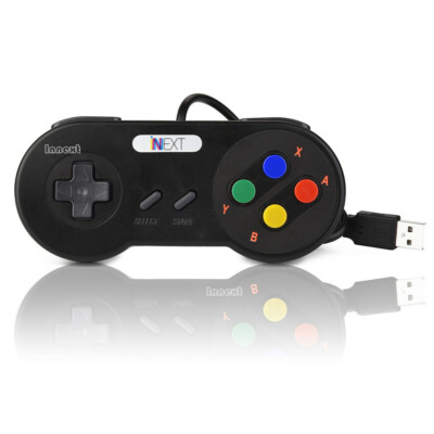 USB Gamepad Retro Super SNES Nintendo Controller Joypad for Win PC MAC Raspberry