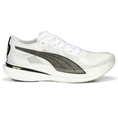 

Мужские кроссовки Puma Deviate Nitro Elite 2 для бега, черные, белые, спортивная обувь 37, Black;white, Puma Deviate Nitro Elite 2 Running