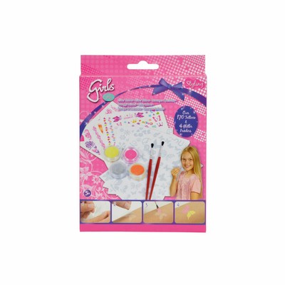 Simba Steffi Love Girls Glitter Tattoos DIY tattoos 170 pieces