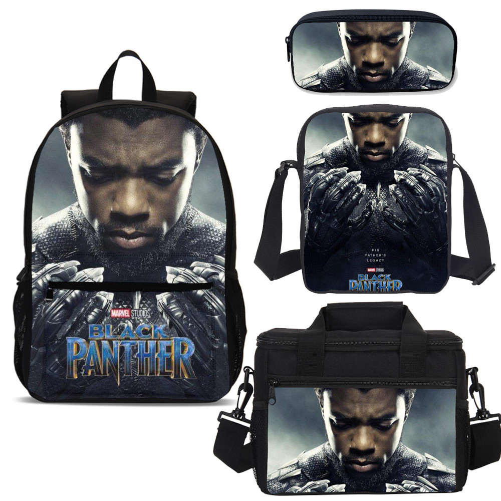 black panther luggage set