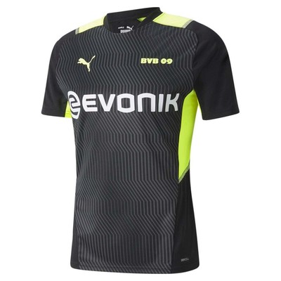 

Мужская футбольная майка Puma Bvb Training W Sponsor с круглым вырезом и короткими рукавами, черная 759, Черный, Puma Bvb Training W Sponsor Crew Neck Short Sleeve Soccer Jersey