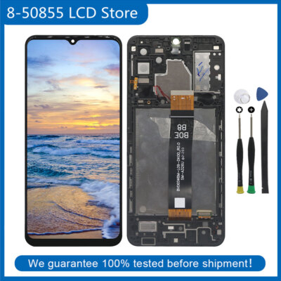 For Samsung Galaxy A32 5G SM-A326U SM-A326B LCD Touch Screen Digitizer + Frame
