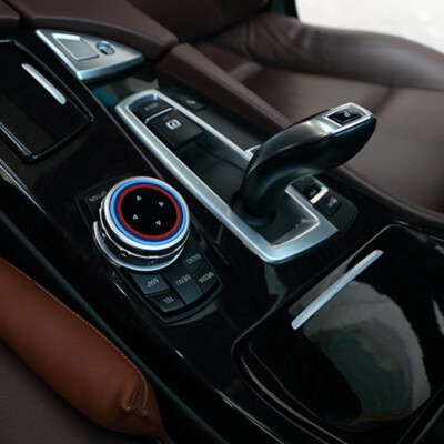 7 Button CIC IDrive Multi-Media Knob Cover for BMW 5Series 2010-2015 F07 F10 F11