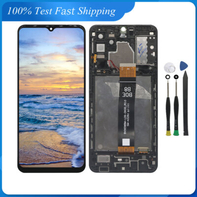 For Samsung Galaxy A32 5G SM-A326U SM-A326B LCD Touch Screen Digitizer + Frame
