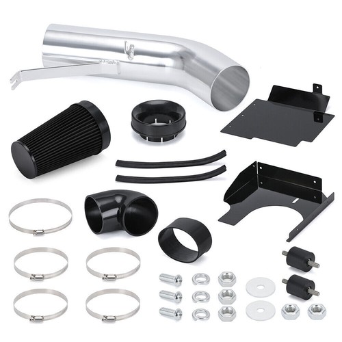4" Inch Cold Air Intake Kit Heat Shield For 99-06 Silverado V8 4.8L/5.3L/6.0L