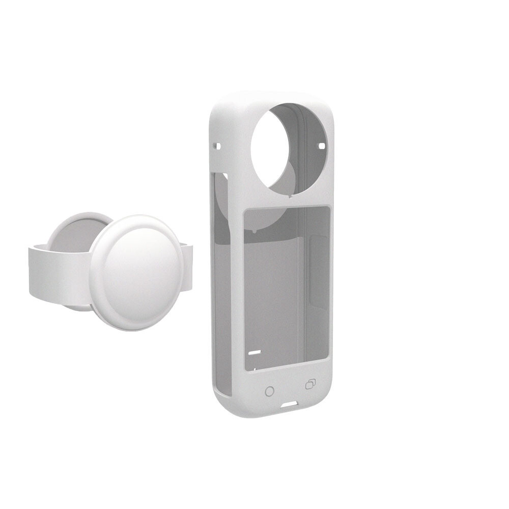 Accessories For Insta360 X4 Camera Silicone Protective Cover Case with Lens Cap