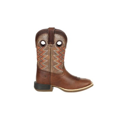 

Durango Lil Rebel Pro Tiger Eye Square Toe Cowboy Toddler Boys Brown Casual Bo, Коричневый, Durango Lil' Rebel Pro Tiger Eye Square Toe Cowboy Toddler