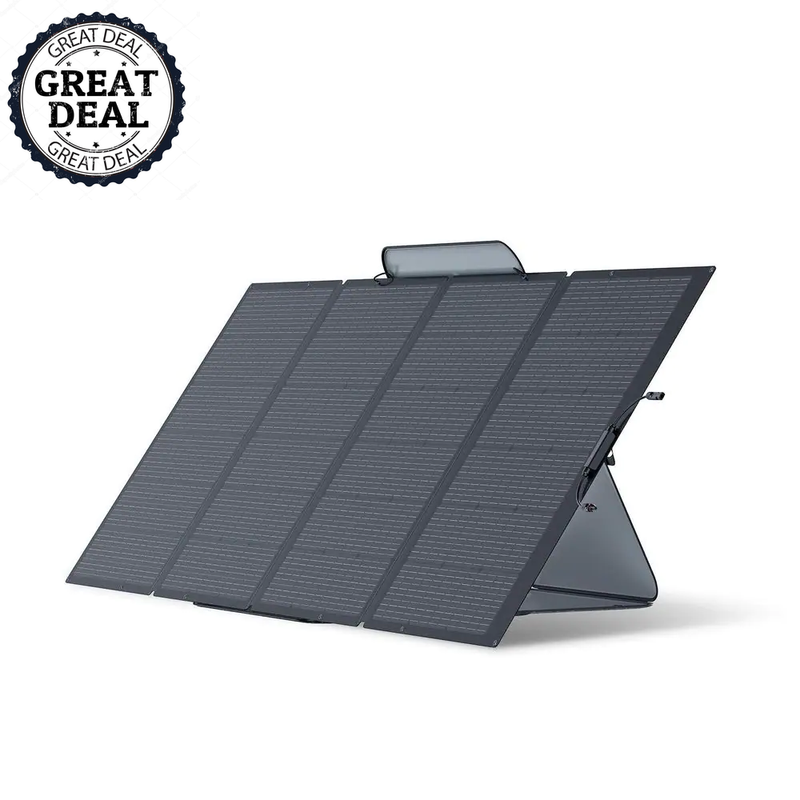 400W Monocrystalline Silicon Portable Solar Panel 48V Output for Power Generator
