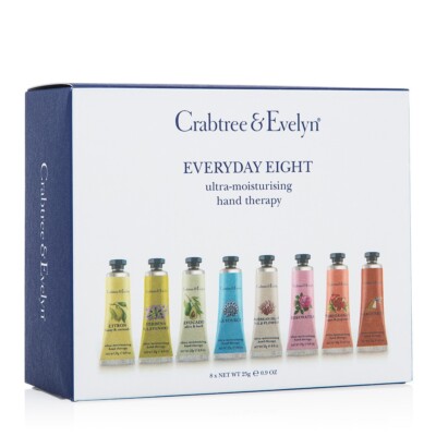Crabtree & Evelyn Giftset Hand Therapy Sampler 0.25gX 8pcs-NEW