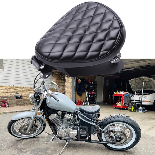 Honda Shadow Vt1100c (shaft) Leather Solo Seat Kit(16 INCH LINES