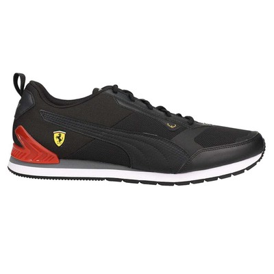 Puma Scuderia Ferrari Track Racer Motorsport Мужские черные кроссовки Повседневная обувь 3