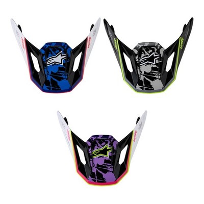 Alpinestars Helmschirm SM7 Blaster Schirm Helmvisier Ersatz MX Helm Sonnenvisier