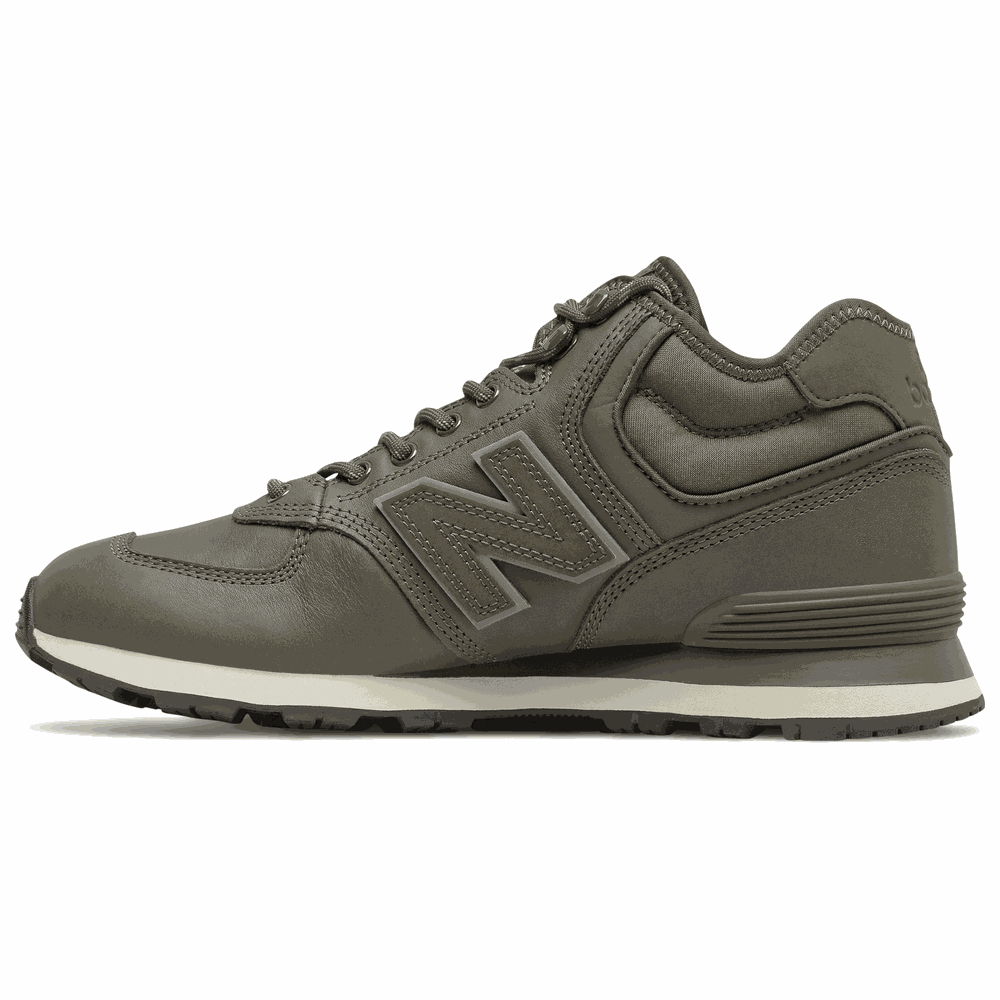 

MH574BG1 New Balance Оливково-коричневый повседневный образ жизни, Черный, New Balance 574
