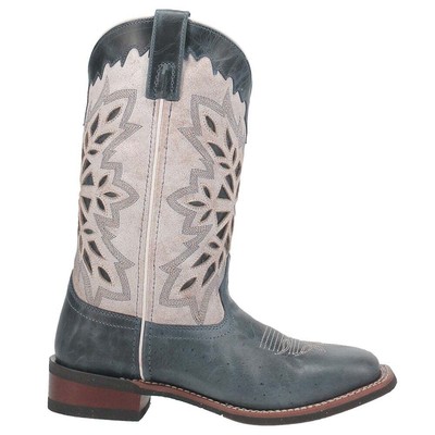 

Женские синие повседневные ботинки Laredo Dolly Square Toe Cowboy 5880, Синий, Laredo Dolly Square Toe Cowboy