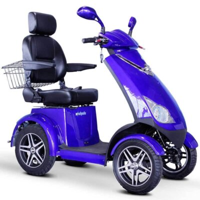 E-Wheels EW-72 FAST Recreational Mobility Scooter - Blue